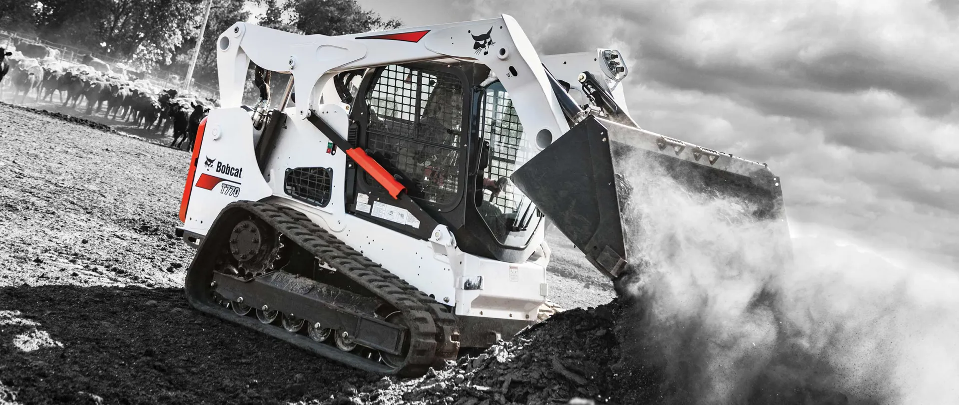 Bobcat track loader