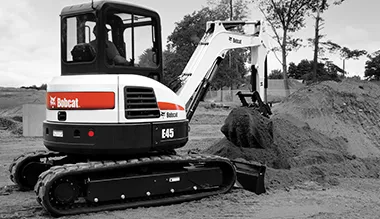 Bobcat Excavators For Rent